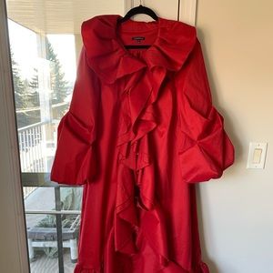 Samuel Dong Ruffle Coat